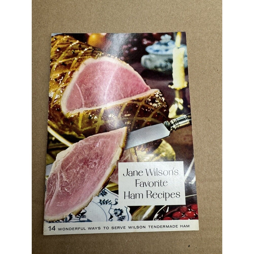 Jane’s Wilson Favorite Ham‎ Recipes Booklet Advertisement Chicago